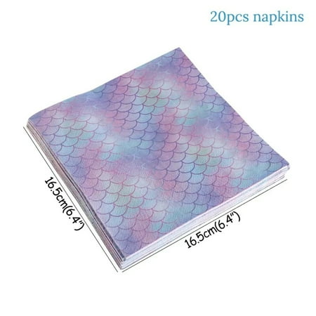 Mermaid Tail Party Headband Happy Birthday Bunting Banner Mermaid Birthday Party Decoration Girl Baby Shower Under the Sea Party