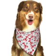 thumbnail image 5 of Dog Bandanas, Shrimp No.9055 Adjustable Dog Scarf Triangle Bib Handkerchief Accessories for Small Medium Large Dogs, Cats, Pets, 5 of 6
