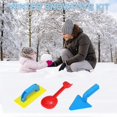 thumbnail image 4 of Snow Snowball Maker Clip Maker Animal Shaped Snow Sand Mold Tool Winter Snow Toys Kit, 4 of 5