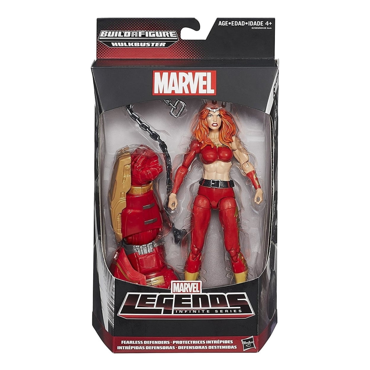 Marvel Legends Infinite Series Fearless Defenders Thundra Action Figure Toy Hasbro