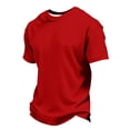 thumbnail image 4 of T-shirts pour Enfants Manches Courtes T-Shirts Rouges Col Rond T-Shirts d'Été pour Enfants T-Shirt Jeunesse 3-4 Ans, 4 of 5