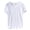 White, variant on Joernso Summer Men Thin Breathable T-shirt V-neck Short Sleeve Solid Color Casual Basic Tees Casual Bottoms Pullover Tops