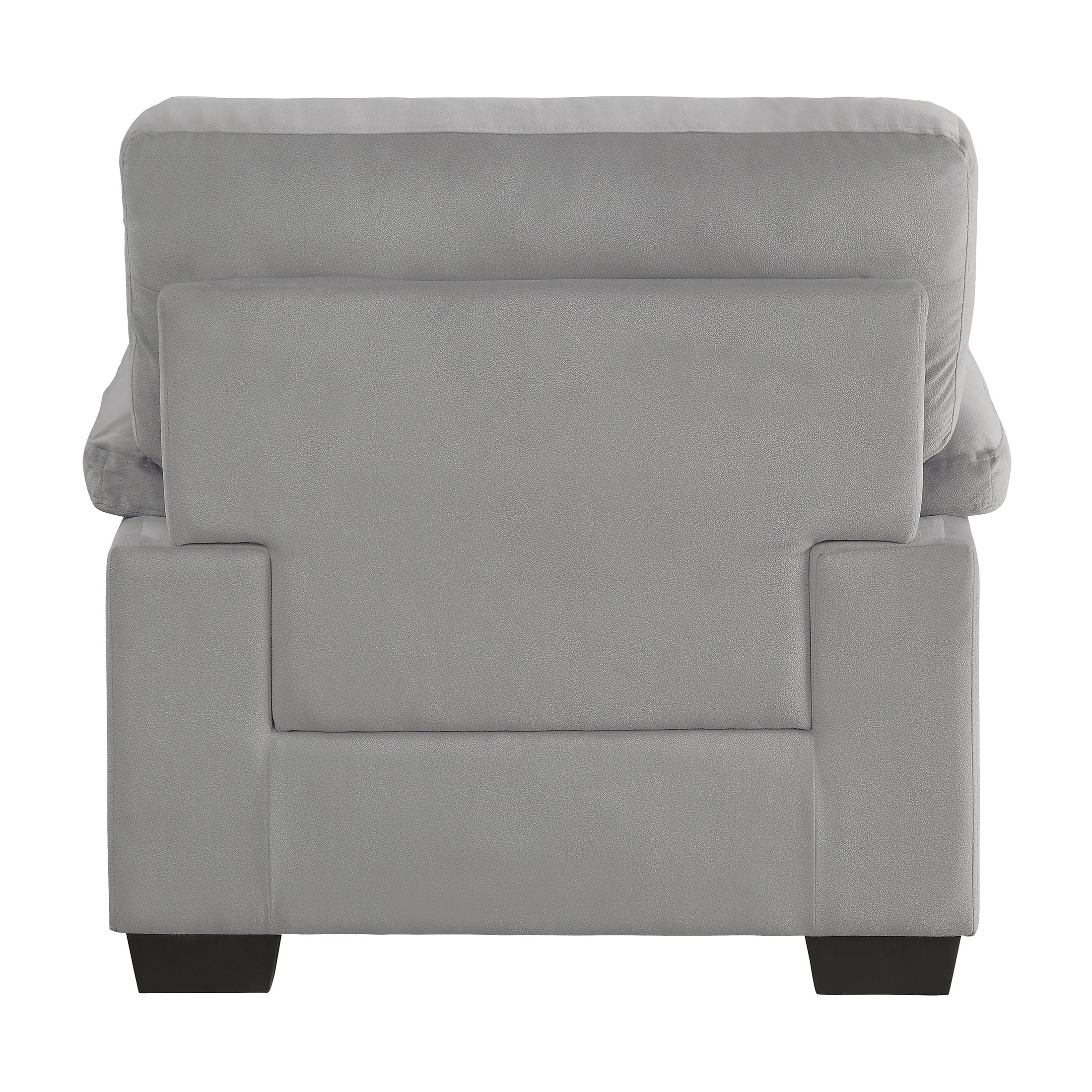 OakvillePark Savion Fabric Upholstered Living Room Chair, Gray
