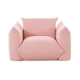 thumbnail image 3 of Saint Tropez Pearl and Red Striped Stuffed Outdoor Armchair, 3 of 4