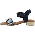 thumbnail image 2 of TOMS Camilia Navy Suede/Coupe Denim, 2 of 6
