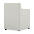 thumbnail image 5 of Manhattan Comfort Anna 19.69" Square Faux Leather Dining Armchair in Stone, 5 of 11