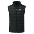thumbnail image 2 of Men's Cutter & Buck Black Texas A&M Aggies Evoke Hybrid Eco Softshell Recycled Full-Zip Vest, 2 of 3