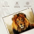 thumbnail image 6 of Elephant Stock Blue Eyed Lion Wall Art - Horizontal Canvas Wall Art - Living Room Wall Decor - Animal Canvas - Orange And Brown Decor - 12" x 8", 6 of 8