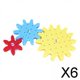 thumbnail image 1 of 6x Piezas de Tablero Ocupado, Juguetes Sensoriales Portátiles, Crecimiento Cognitivo, Habilidad Manual, Rueda Dentada, Tablero de Actividades para Niñ 6 piezas, 1 of 8