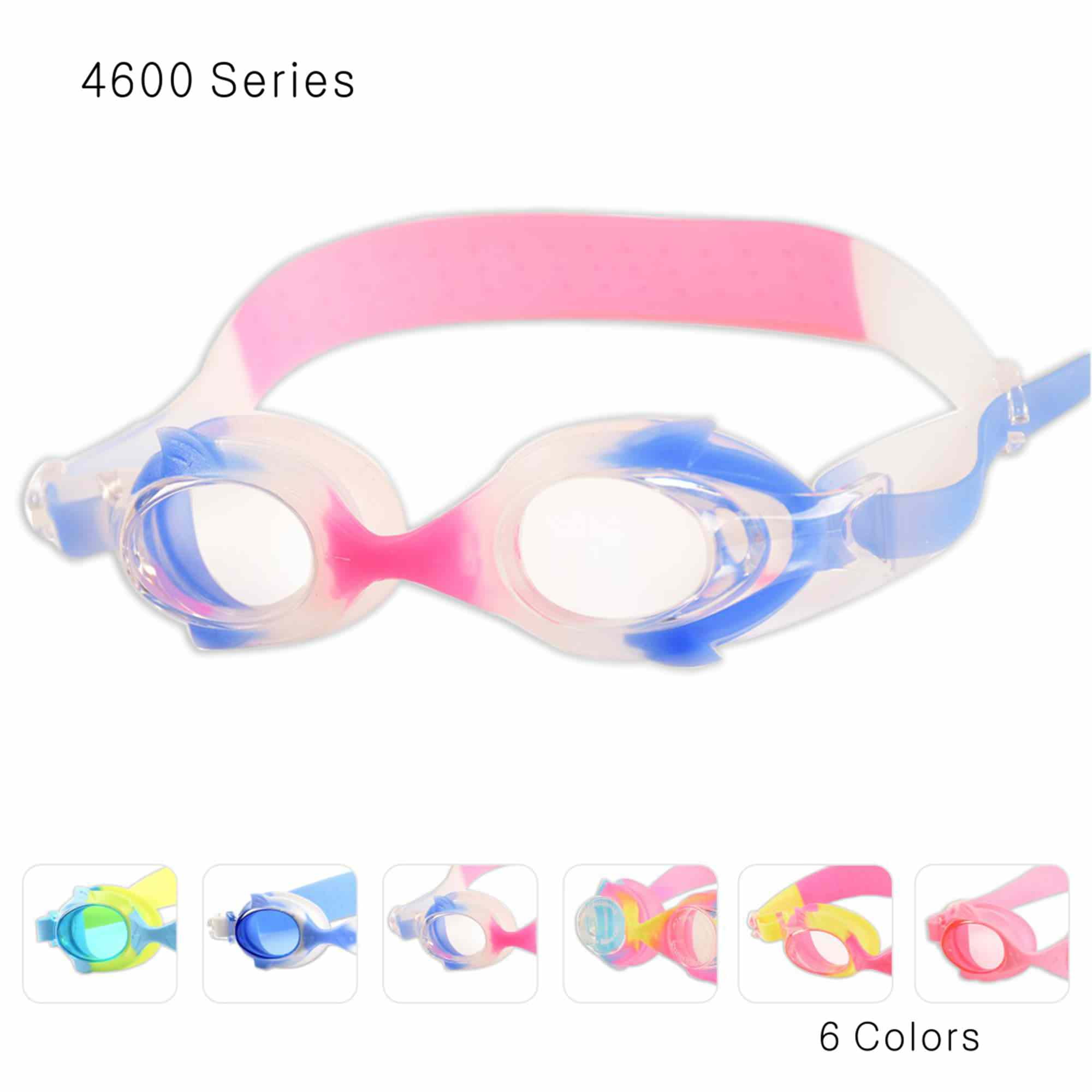 JML Kid Goggles, Cute Swim Goggles Soft Silicone, Anti-Fog, No Leaking, UV Protection Hypoallergenic Swimming Goggles... by JML