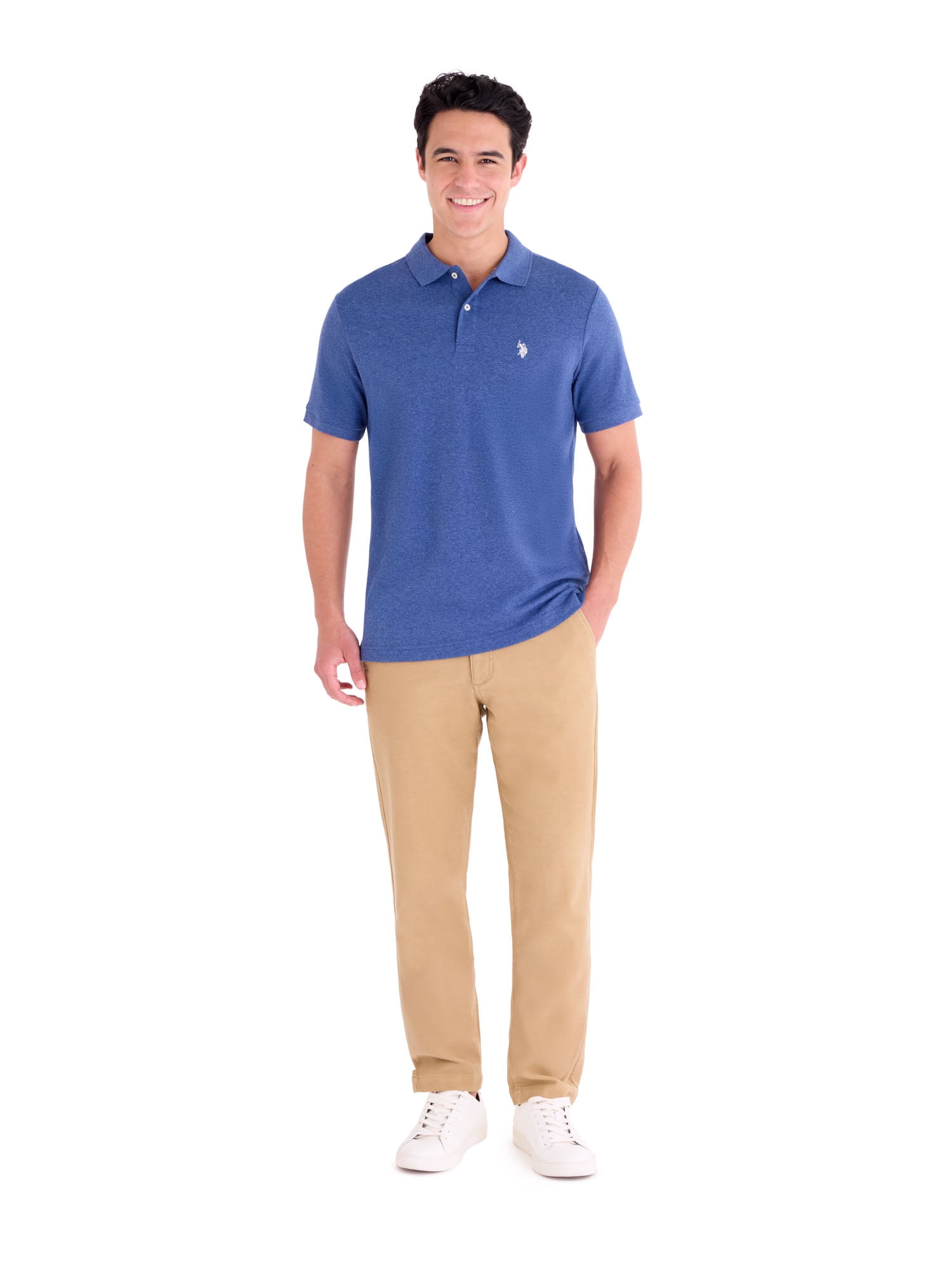 U.S. Polo Assn. Men's Interlock Polo Shirt