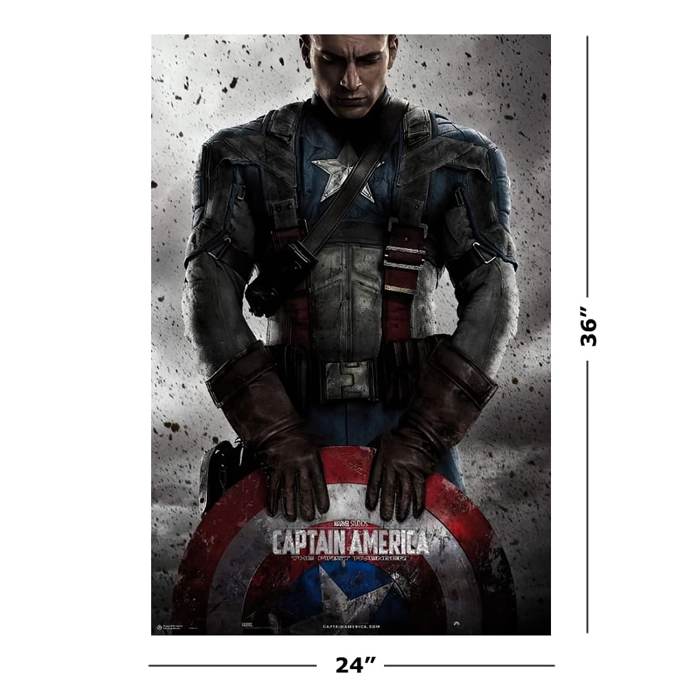 Captain America First Avenger Movie Poster Captain America First Avenger Movie Poster