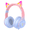 Blue, variant on Kids Bluetooth Headphones, Cat Ear RGB Wireless Over-Ear Headset for Girls Boys