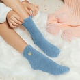 thumbnail image 2 of JJHGVB Winter Socks for Women Mid Crew Socks Fuzzy Socks Women Socks Women's Socks Running Socks for Women Summer Socks for Women Dark Blue One Size, 2 of 6