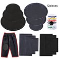 thumbnail image 2 of Bangcool Patch de Réparation pour Vêtements Assorti 12 Pcs Patch Décoratif en Tissu Doux Patch Thermocollant, 2 of 10