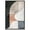 Black Frame, variant on Curved Contour II Canvas Geometric Abstract by Art Remedy, Gallery Wrapped, 10 x 15