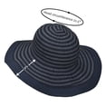 thumbnail image 4 of Women Floppy Sun Beach Hats w/ Wide Brim Straw Edge Summer UV Protection Foldable Gardening Hiking Cap by Solaris, 4 of 7