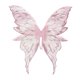 thumbnail image 4 of Disfraz de mariposa con alas para usar como accesorio fotográfico para fiestas de carnaval y festivales. Rosa, 4 of 9