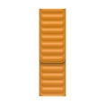 thumbnail image 2 of Apple Watch Band - Leather Link (40mm) - California Poppy - Medium/Large, 2 of 3