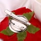 thumbnail image 5 of 4 broches de flores con forma de rosa de tela, accesorio artesanal para vacaciones en Hawái (rojo), 5 of 7