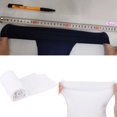thumbnail image 4 of Oversized Striped Over Knee Socks Plus Size Thigh High Socks XXXXL White Plus size, 4 of 6
