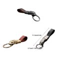 thumbnail image 1 of Alloy LED Lighting Key Chain Portable Scratchproof Keyring Stylish Battery Powered Electroplate Glossy Simulation Man Keychain Holder Decor Gift Black, 1 of 9