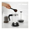 thumbnail image 4 of Home Ikea Upphetta 34oz Glass Stainless Steel French Press Coffee Tea Maker, 4 of 10