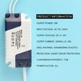 thumbnail image 4 of AC 90-240V to DC 9-12V 3W Constant Current LED Strip Power Driver Transformer, 4 of 8
