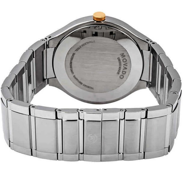 Movado 0607394 Men s Quadro Swiss Quartz Silver Bracelet Watch
