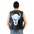 thumbnail image 2 of WWE Stone Cold Steve Austin 3:16 Male Halloween Costume Leather Vest with Embroidered for Adult Big & Tall 2XL, 2 of 4