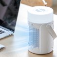 thumbnail image 1 of Portable Air Conditioners Cooling Fan Personal Conditioner, Portable Cooler, Mini Cooler, Personal Evaporative Cooler, Humidifier, Purifier With 7 Colors LED Light, 3 Speed Desktop Fan For Home, Roo, 1 of 5