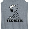 thumbnail image 3 of Peanuts - Teerific Snoopy - Women's Racerback Tank Top, 3 of 6