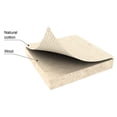thumbnail image 2 of TIVIT Ironing Board Cover 15 x 48 Standard Chemical Free Eco-Friendly Padded Covers - Unbleached, Untreated Natural Cotton & Wool Pad - 2 Layer, 3 Fastener Straps, Pull Bungee Cord - Made in Italy, 2 of 8