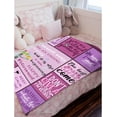 thumbnail image 5 of DAJU Retirement Gifts Blanket Flannel Soft and Comfortable Anti static Bed Sofa Blanket(50*60inch), 5 of 6