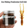 thumbnail image 3 of NIBOLOG 20Pcs 8.5cm/1.6g Soft Bait Simulation Quickly Gather Fish Tempting Bite Resistant Long Beard Floating Shrimp Soft Outdoor Fishing, 3 of 7