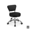 thumbnail image 3 of Set of 2 Dayton Pedicure Stool (Black) Pneumatic, Adjustable Height, Perfect for Nail Salon, Pedicure spa, 3 of 6