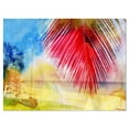 thumbnail image 2 of Design Art - Aquarelle Feuille de Palmier Rétro, 2 of 4
