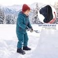 thumbnail image 3 of Ablanczoom Boys Girls Toddler Snow Boots No-slip Outdoor Warm Winter Shoes for Toddler-Little Kids-Big Kids, 3 of 9
