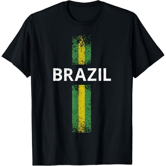 Brazil Jersey Football Brazilian Brazil National Pride T-Shirt