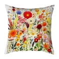 thumbnail image 2 of Flower Pillow Cover, 17.7x17.7in Spring 3D Flower Printed Cushion Cover, Decorative Pillowcase for Sofa Home Living Room and Bedroom Without Insert, 2 of 6