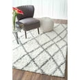 thumbnail image 3 of nuLOOM Alvera Soft & Plush Shag Area Rug, 8' x 10', White, 3 of 3