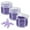 Purple, variant on Uxcell Paper Clips 1.1 Inch Vinyl Coated with Box for Office Home Green Count 600