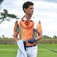 thumbnail image 3 of Balery Cozy Knitting Llama Camisa Polo de Hombre con Estampado, de Manga Corta y Tejido Medio, Camisa Tipo Golf Polo-3X-Large, 3 of 6