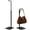 Black, variant on VEGCOO 2Pcs Purse Holder Handbag Display Stand,Metal Handbag Rack for Bags, Purses, and Wreath, Adjustable Hook Stand for Tabletop, Closet, Desk, and Retail Use for Vendors,Black