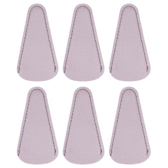 Uxcell 10 Pack Scissors Sheath, 2.9" x 1.5" Scissors Cover Protector PU Leather Portable Collect Bags, Purple