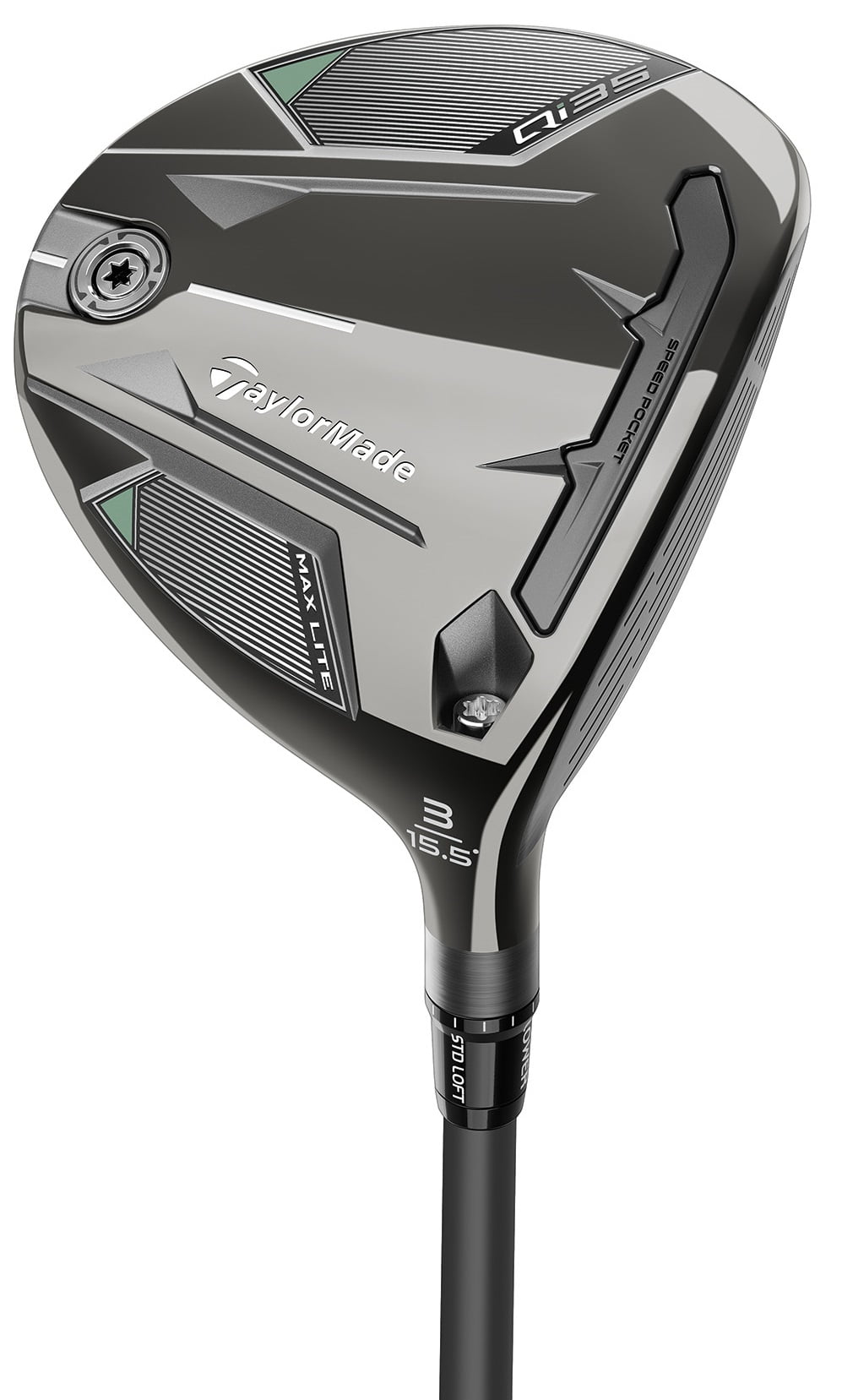 テーラーメイドQI35MAXLITE 5UT27° Air Speeder R Pre-Owned TaylorMade Qi35 MAX Lite 18.5* 5 Wood Stiff Fujikura Air