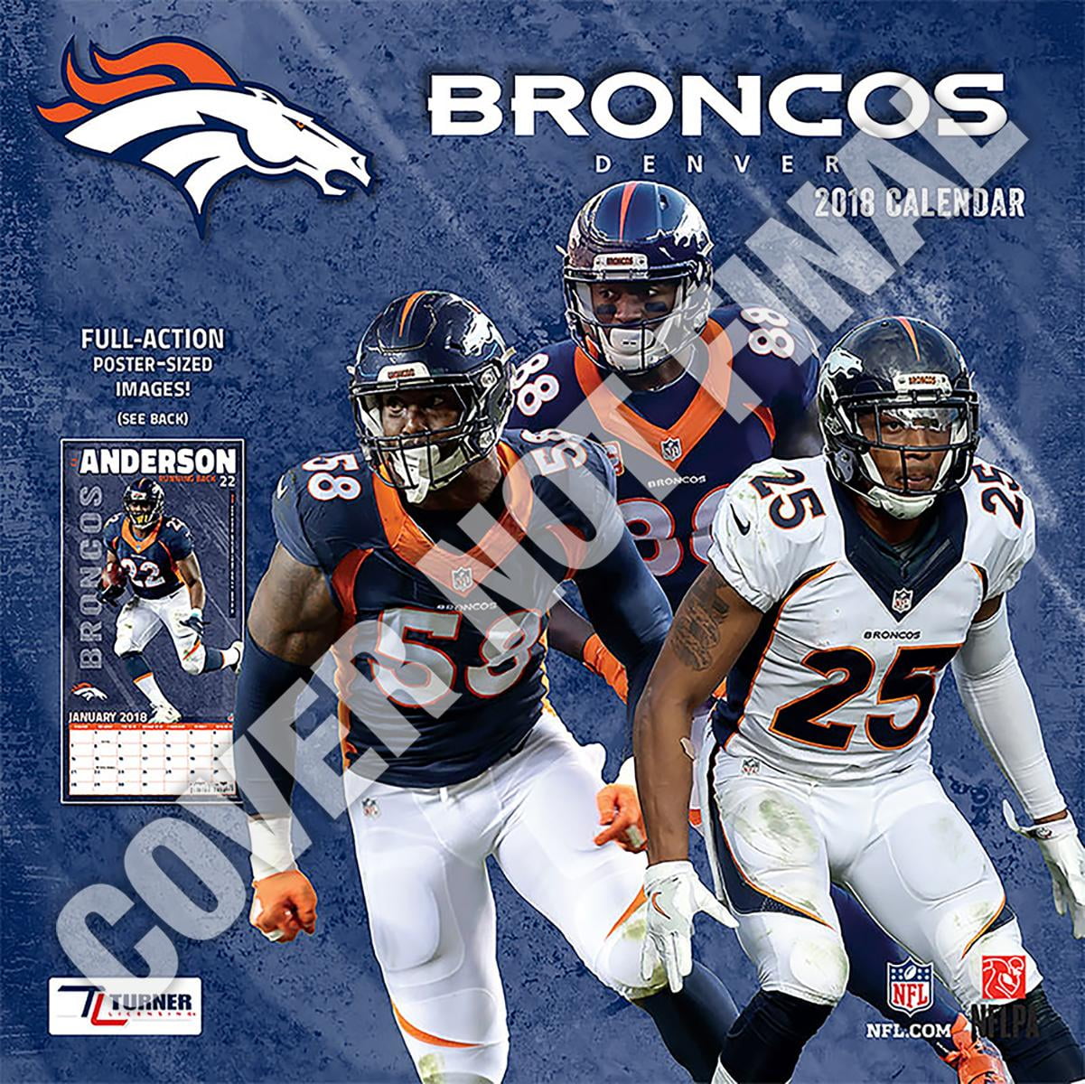 Denver Broncos 2019 12x12 Team Wall Calendar (Other)