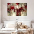 thumbnail image 2 of Elephant Stock Stone Gardens Wall Art - Horizontal Canvas Wall Art - Hallway Wall Decor - Abstract Canvas - Gray And Red Decor By Silvia Vassileva - 45" x 30", 2 of 8