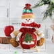 thumbnail image 3 of Exquisitas decoraciones navideñas Bolsa de manzanas de Papá Noel Decoración navideña Bolsa de regalo, 3 of 5