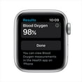thumbnail image 2 of Apple Watch Series 6 GPS + Cellular, 40mm Silver Aluminum Case with White Sport Band - Regular, 2 of 8